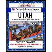 UTAH State Symbols ADAPTED BOOK for Special Education and Autism